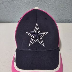 Reebok Pink and Black Star Kids Hat